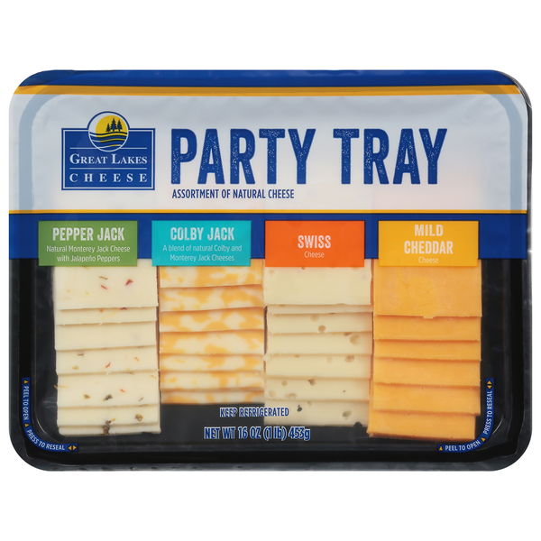 Specialty Cheeses Great Lakes Cheese Cheese, Party Tray hero