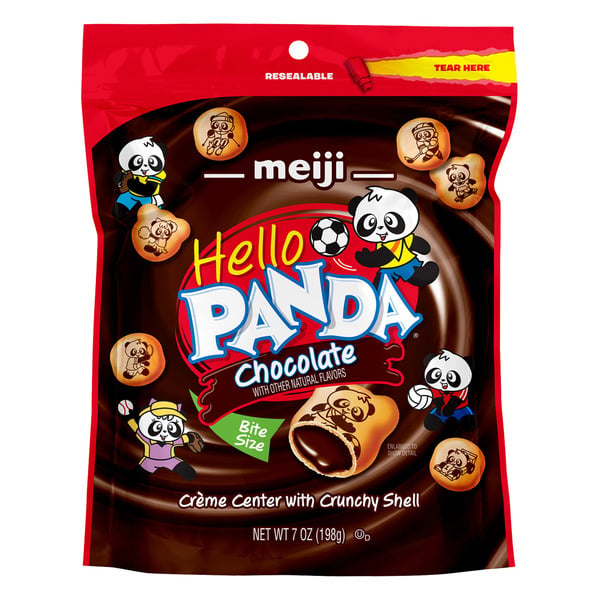 Candy & Chocolate Meiji Chocolate Crème Center in a Crunchy Cookie Shell hero