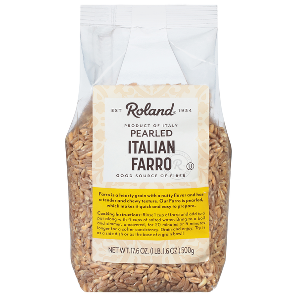 Rice & Grains Roland Foods Farro, Italian, Pearled hero