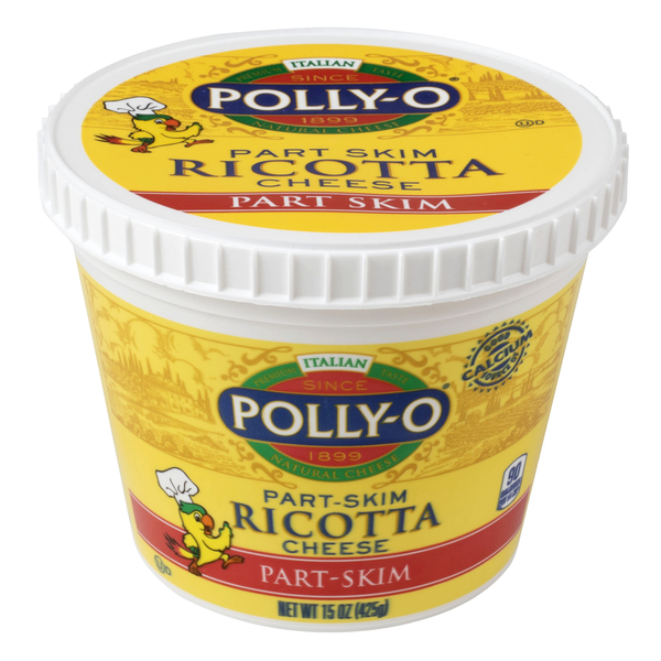 Packaged Cheese Polly-O Part-Skim Ricotta Cheese hero