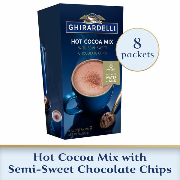 Cocoa & Drink Mixes Ghirardelli Hot Cocoa with Chocolate Chips hero