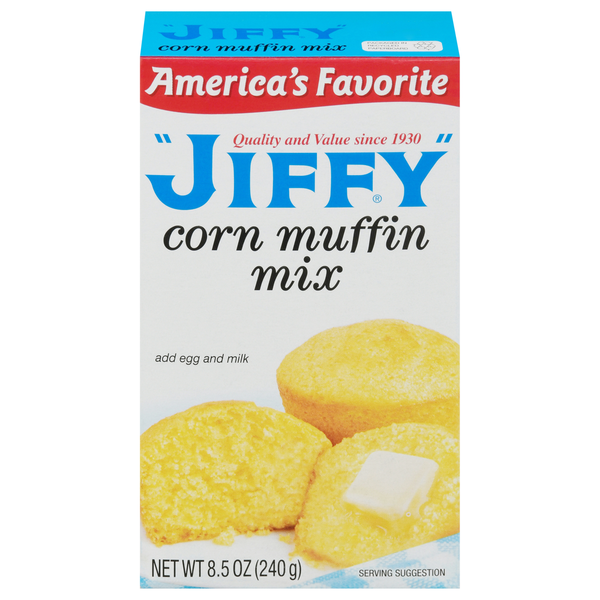 Doughs, Gelatins & Bake Mixes "JIFFY" Corn Muffin Mix hero