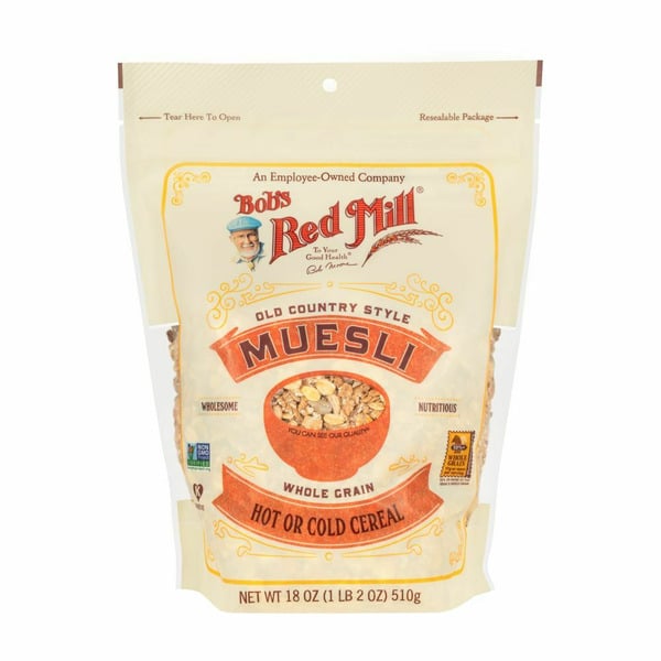 Cereal & Granola Bob's Red Mill Muesli Cereal, Old Country Style hero