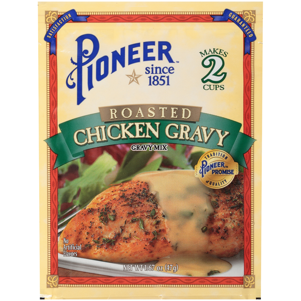 Spices & Seasonings Pioneer Roasted Chicken Gravy Mix hero