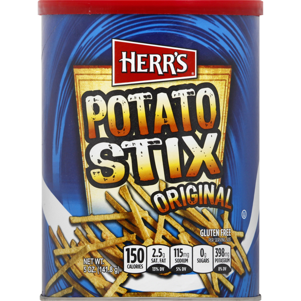 Chips & Pretzels Herr's Potato Stix, Original hero