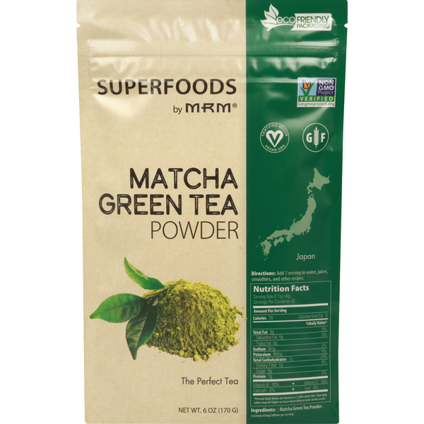 Baking Ingredients MRM Matcha Green Tea, Powder hero