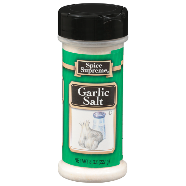 Spices & Seasonings Spice Supreme Garlic Salt hero