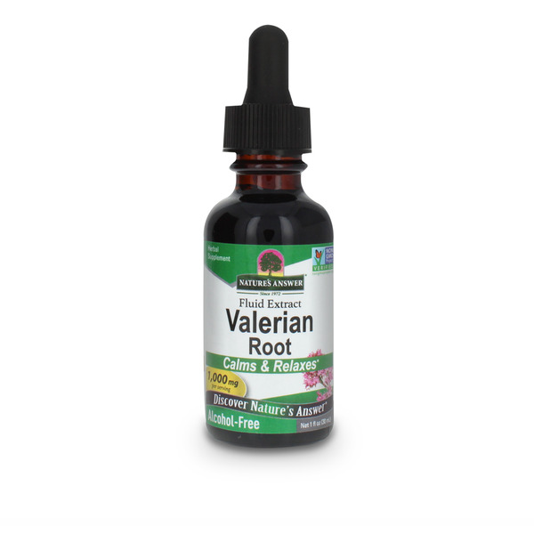 Stress & Sleep Aids Nature's Answer Valerian Root Extract hero