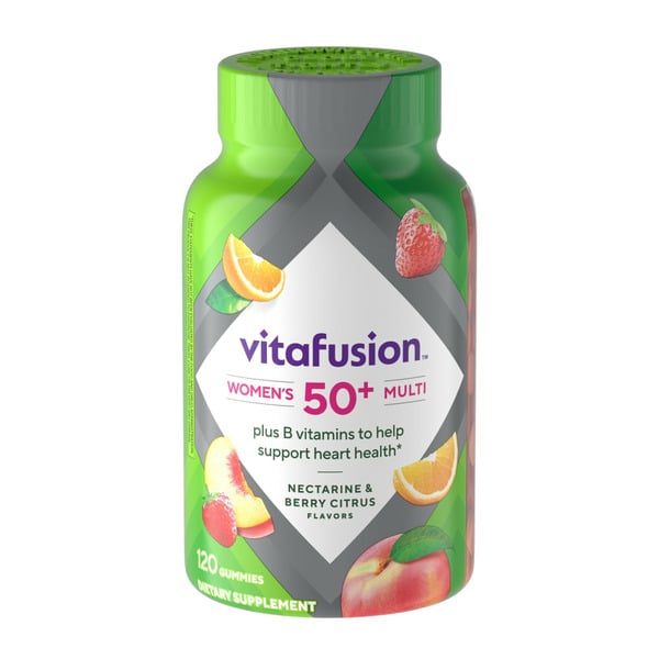 Vitamins & Supplements vitafusion Women'S 50+ Daily Multivitamin hero