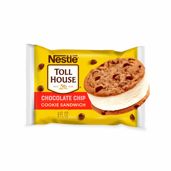 Ice Cream & Ice Toll House Chocolate Chip Cookie Sandwich hero