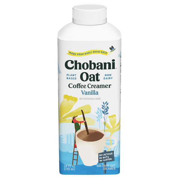 Cream Chobani Coffee Creamer, Vanilla hero