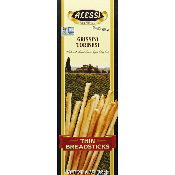 Crackers Alessi Breadsticks, Thin hero