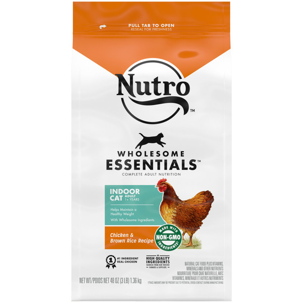 Grocery Outlet NUTRO Feed Clean Wholesome Essentials Chicken Brown Rice Recipe Cat Food Same Day Delivery Grocery Outlet