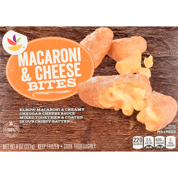 Frozen Appetizers & Sides Store Brand Bites, Macaroni & Cheese hero