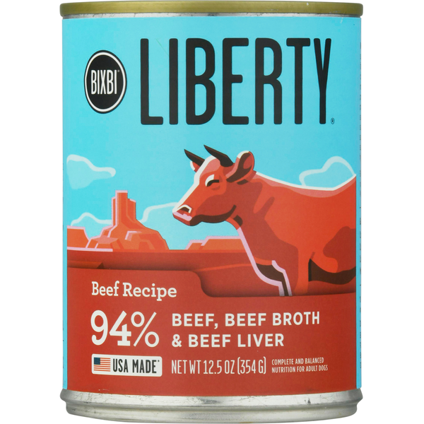 Dog Food & Care Liberty Dog Food, Beef Recipe hero