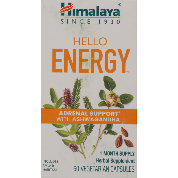 Himalaya Hello Energy, Vegetarian Capsules hero