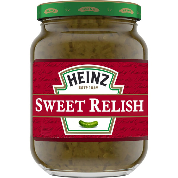 Condiments Heinz Sweet Relish hero