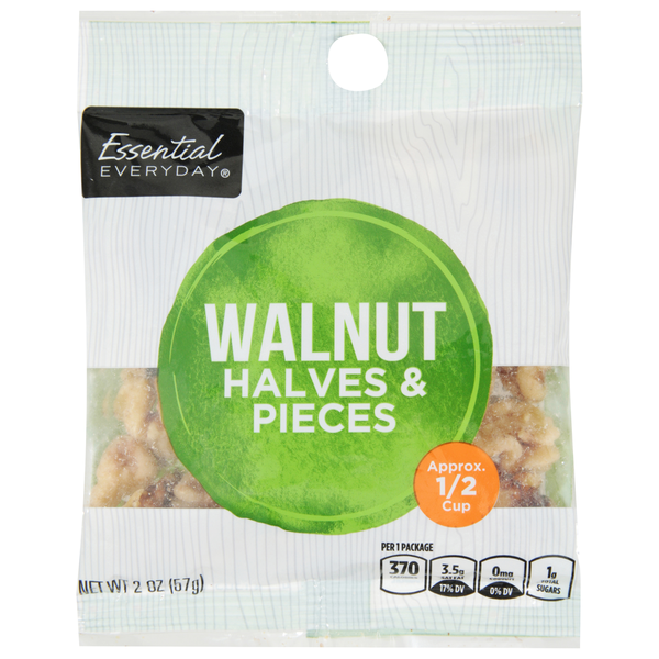 Nuts, Seeds & Dried Fruit Essential Everyday Walnut, Halves & Pieces hero