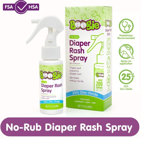 Baby Bath & Body Care Boogie No-Rub Diaper Rash Spray hero