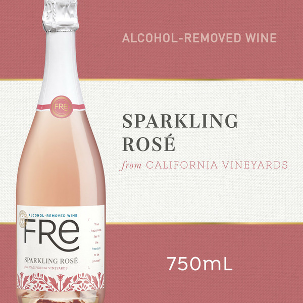 Rosés Fre Sparkling Rosé Wine hero