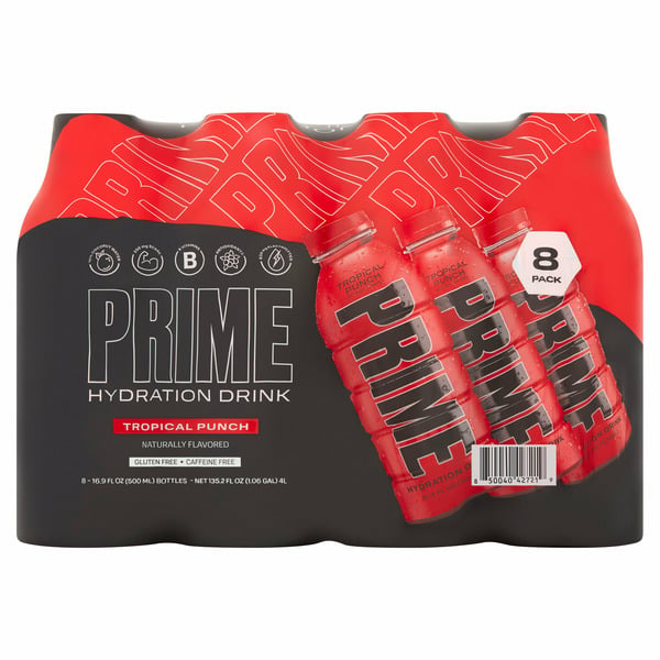 Energy & Sports Drinks Prime Tropical Punch Hydration Drink hero