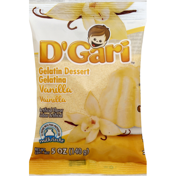 Doughs, Gelatins & Bake Mixes D'Gari Vanilla W/ Milk hero