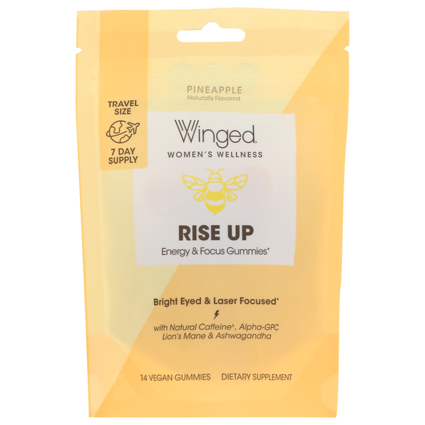 Multi-Vitamins Winged Rise Up 7 Day Trial Gummies hero