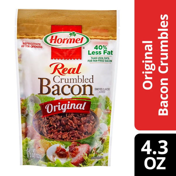 Salad Dressing & Toppings Hormel Real Crumbled Bacon, Original hero