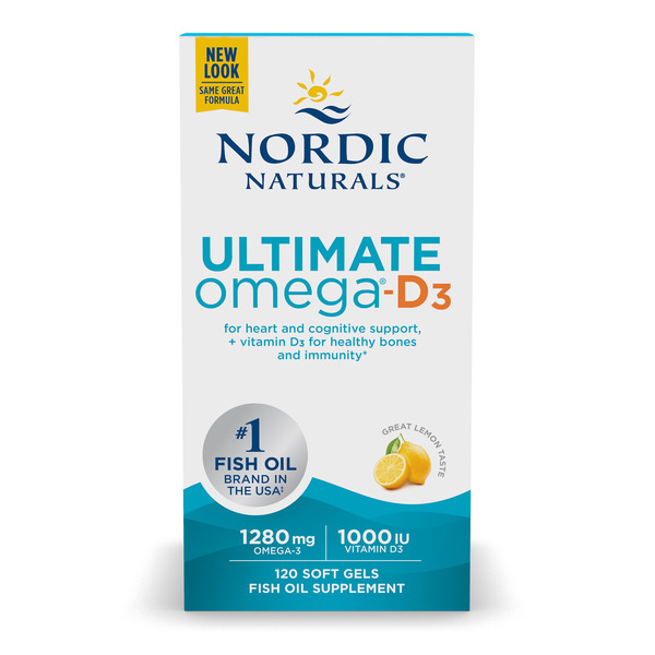 Vitamins & Minerals Nordic Naturals Ultimate Omega- D3 hero