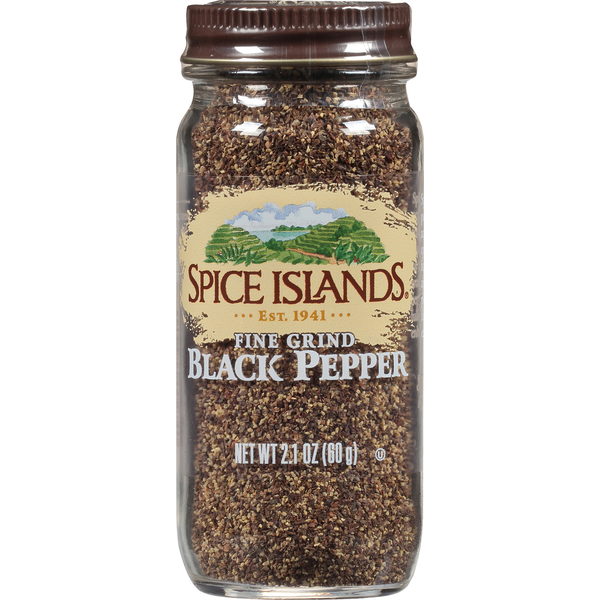 Spices & Seasoning Spice Islands Black Pepper, Fine Grind hero