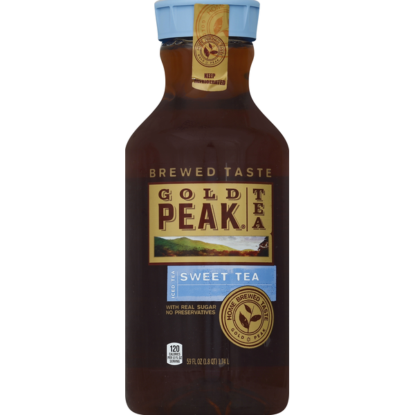 Tea Gold Peak Iced Tea, Sweet hero