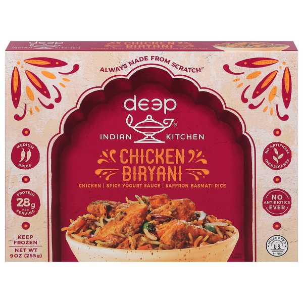 Frozen Meals Deep Indian Kitchen Chicken Biryani hero