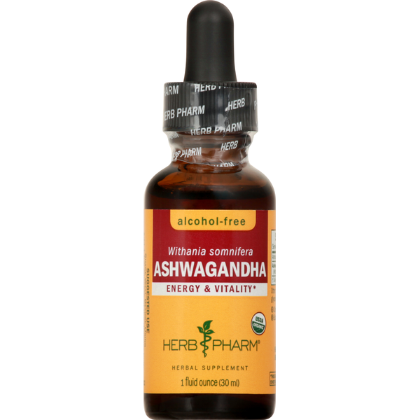 Dietary Supplements Herb Pharm Ashwagandha, Alcohol-Free hero