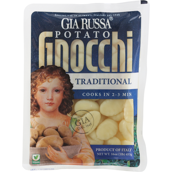 Dry Pasta GIA Potato Gnocchi, Traditional hero