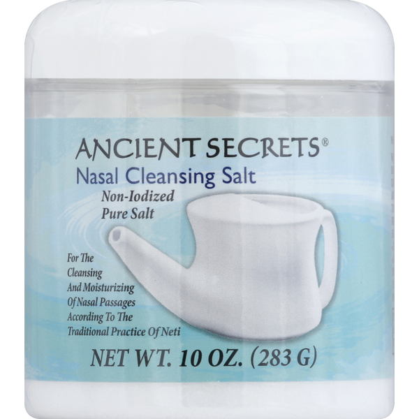 Cold, Flu & Allergy Ancient Secrets Cleaning Salt, Nasal hero