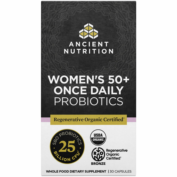 Ancient Nutrition Roc - Capsule - Women's 50+ Probiotics 25B - Once Daily hero