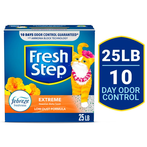 Cat Food & Care Fresh Step Extreme Clumping Litter With Febreze Freshness, Hawaiian Aloha Scent hero