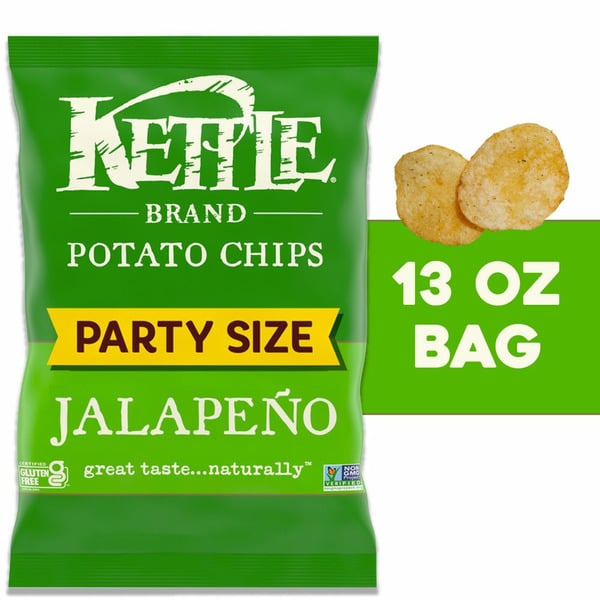 Chips & Pretzels Kettle Chips Jalapeno Potato Chips hero