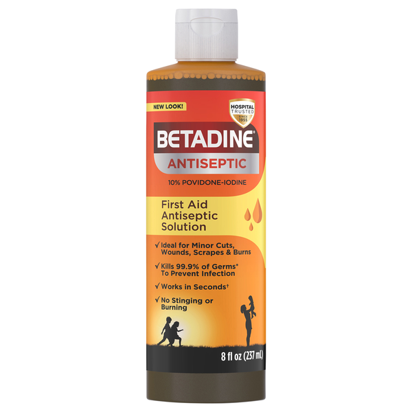 First Aid Betadine Antiseptic, First Aid Solution hero