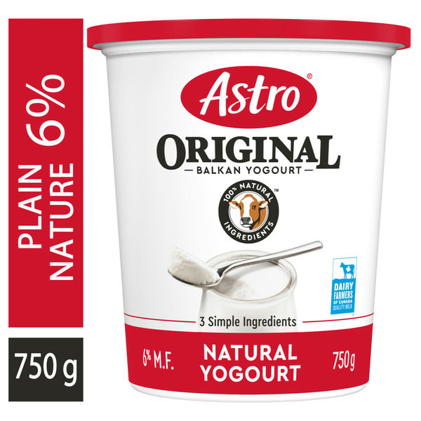 Yogurt Astro Original Yogurt Plain Balkan Style 6% hero