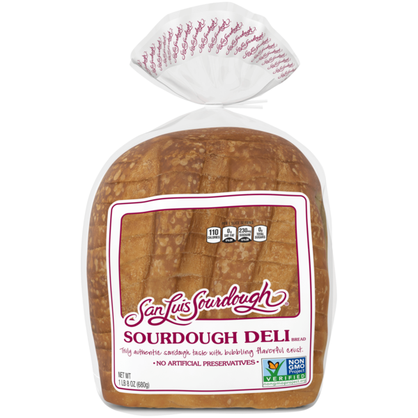 Bread San Luis Sourdough Plain Sourdough Deli Bread hero