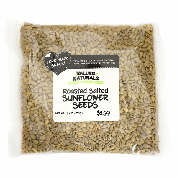 Nuts, Seeds & Dried Fruit Valued Naturals Roasted Salted Sunflower Seeds hero