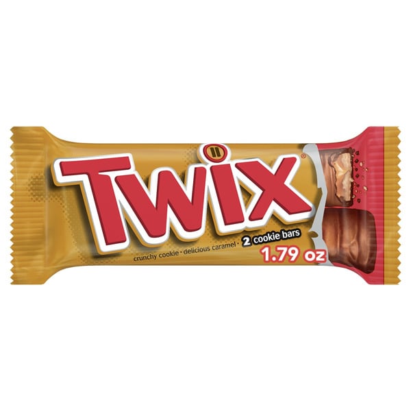 Candy, Chocolate & Gum TWIX Full Size Caramel Chocolate Cookie Candy Bar hero