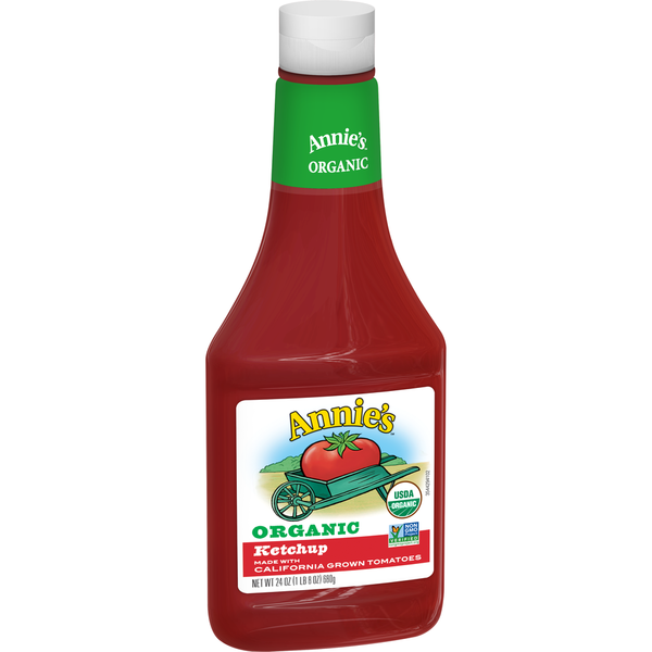 Condiments Annie's Certified Organic Ketchup hero