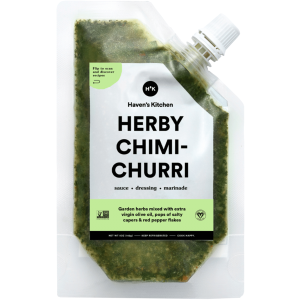 Preserved Dips & Spreads Haven's Kitchen Herby Chimichurri Sauce hero