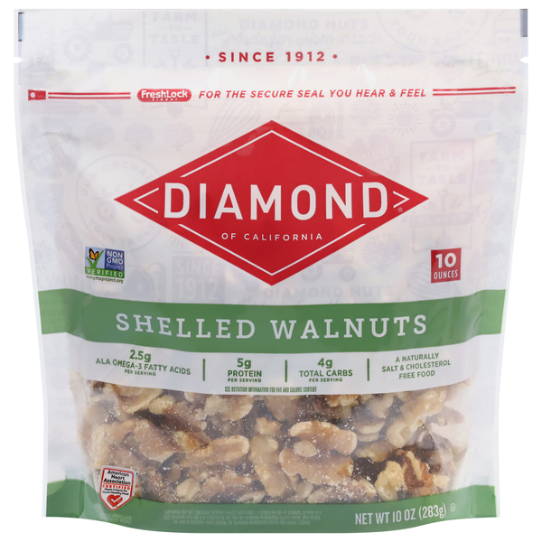 Nuts, Seeds & Dried Fruit Diamond Walnuts, Shelled hero