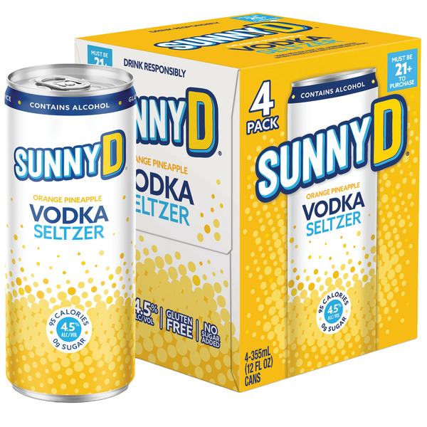 Spirits SunnyD Vodka Seltzer Vodka Seltzer hero