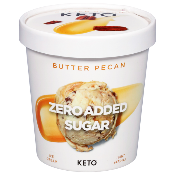 Ice Cream & Ice Keto Foods Butter Pecan Ice Cream hero