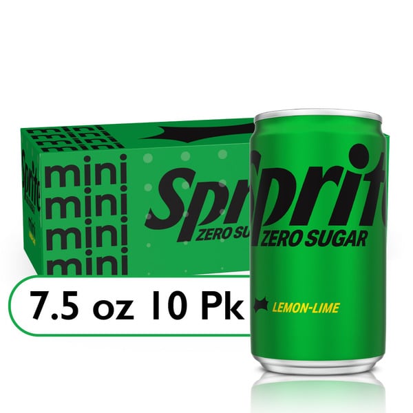 Soft Drinks Sprite Zero Sugar Lemon Lime Diet Soda Pop Soft Drinks hero