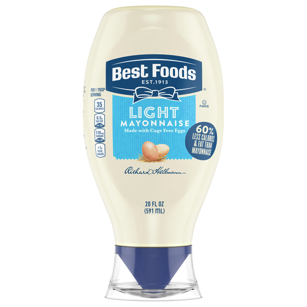 Condiments Best Foods Mayonnaise, Light hero